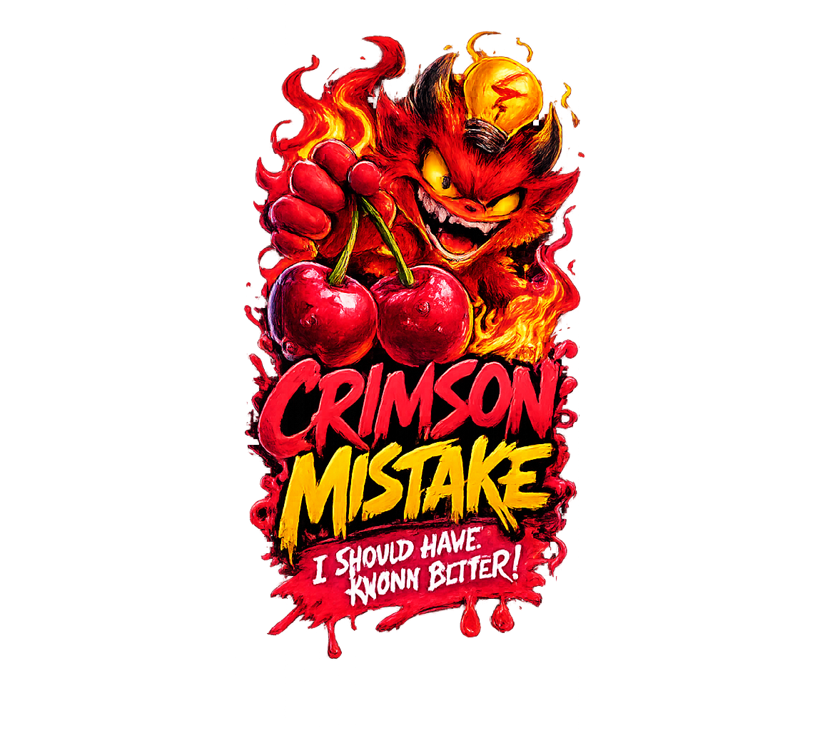 Crimson Mistake flavor art