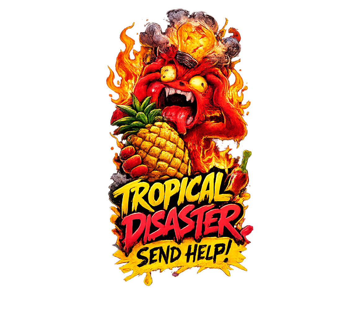 Tropical Disaster flavor art